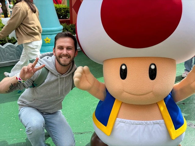 Having fun at Universal Studios Japan in Osaka