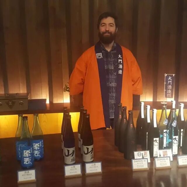 Exhibiting with Daimon Sake