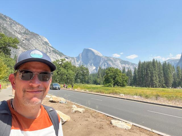 Among Yosemite’s spectacular mountains 