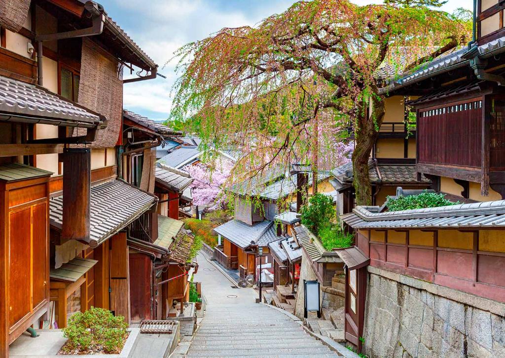 The old streets of Kyoto
