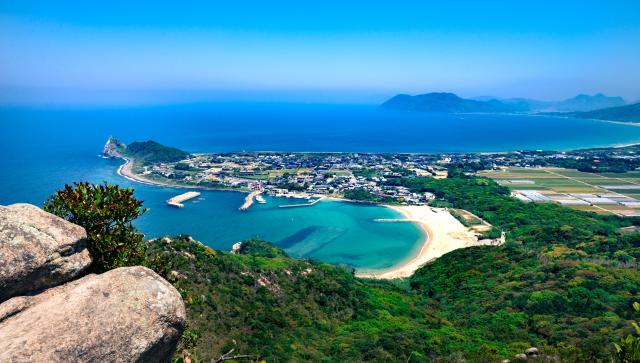 View from Mt. Tateishi, Itoshima, Fukuouka