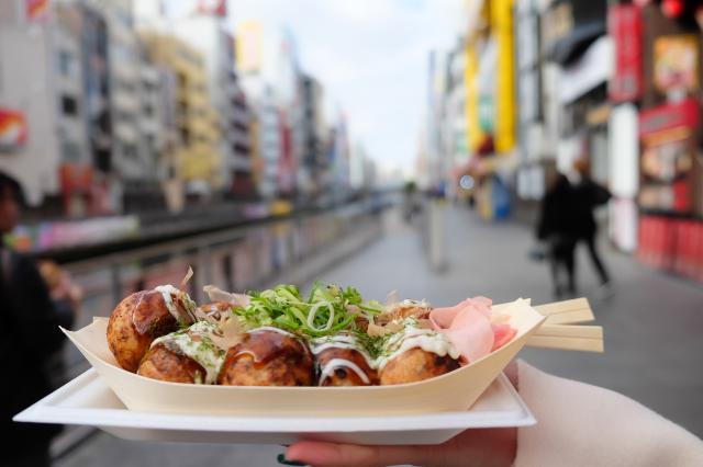 Takoyaki Street Food, Osaka