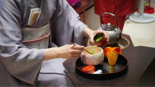 Tea ceremony in Uji, Kyoto