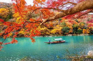 Hozu River boat trip, Arashiyama