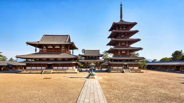 Horyuji Temple, Nara