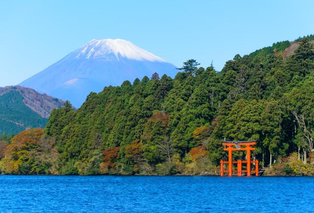 Lake Ashi and Mt. Fuji, Hakone National Park