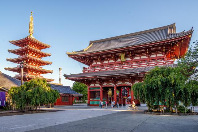 Kaminarimon of Sensoji in Asakusa, Tokyo