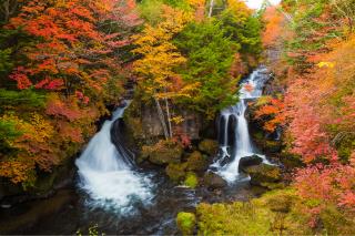 Ryuzu Waterfall, Nikko
