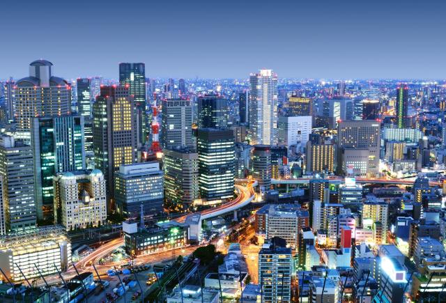 Osaka at Night