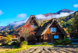 Autumn Scenes, Shirakawago Village
