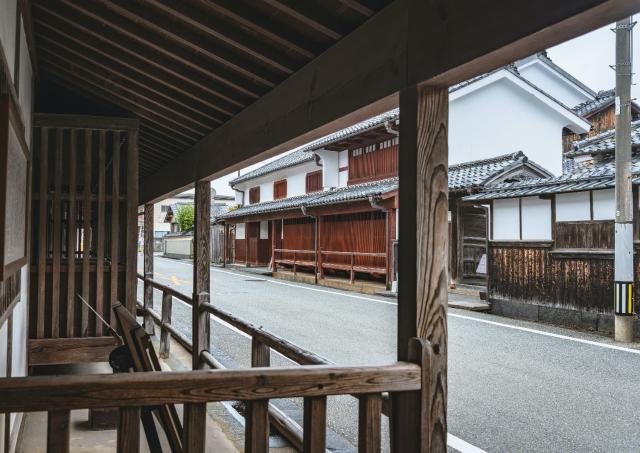 Well-preserved town streets