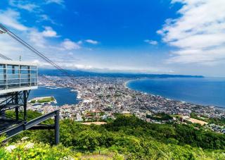 View from Mount Hakodate observation deck