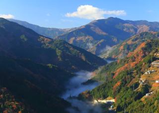 Unkai, Iya Valley’s famous ‘sea of clouds’
