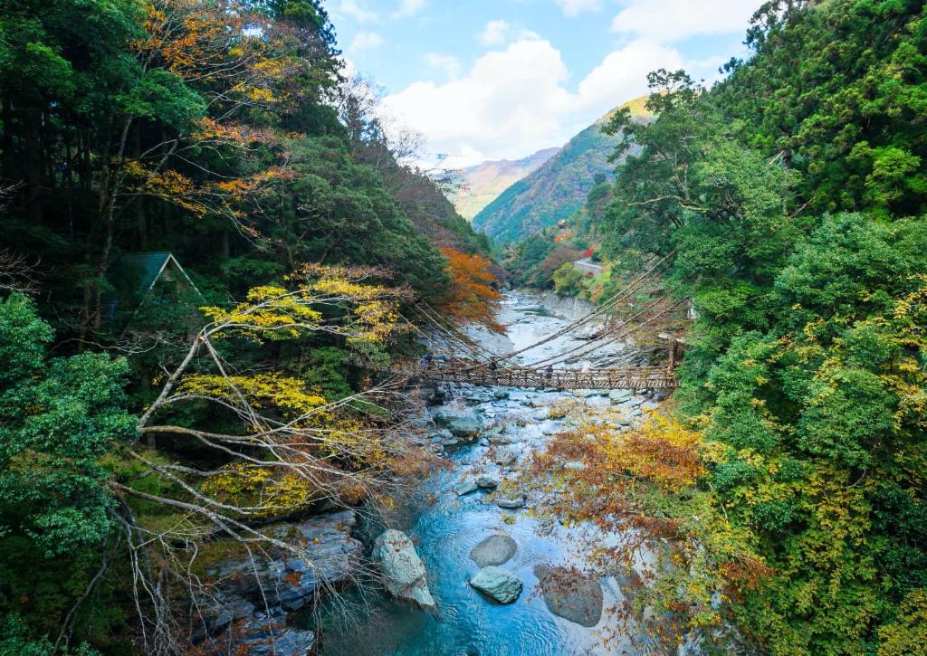 Iya valley in autumn