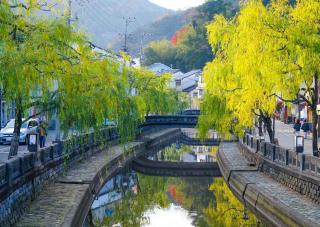The canals of Kinosaki Onsen City