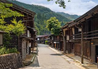 Historic wooden houses of Tsumago-Juku