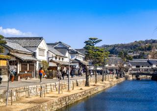 The quaint cityscapes of Kurashiki