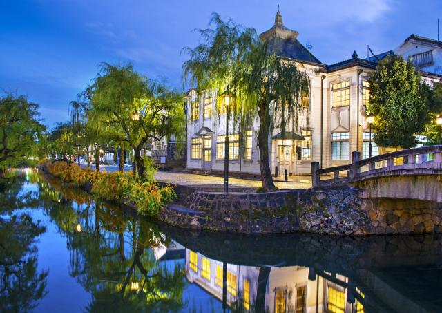 Famed Bridge and Canal of Kurashiki