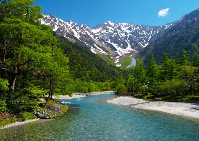Kamikochi in Chubu-Sangaku National Park 