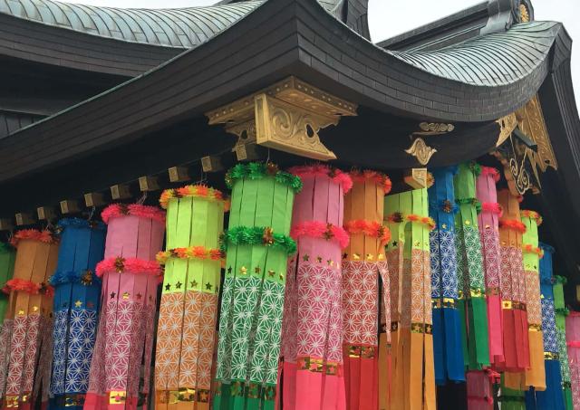 Tanabata at Masumida-jinja Shrine, Sendai