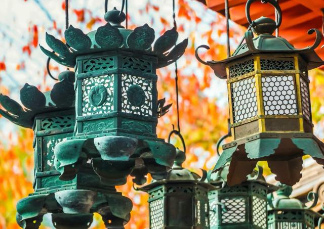 Lanterns at Kasuga Taisha Shrine, Nara