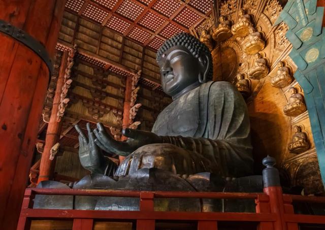 The Great Buddha at Todaiji Temple, Nara