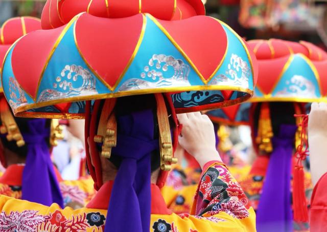 Traditional Okinawan outfits