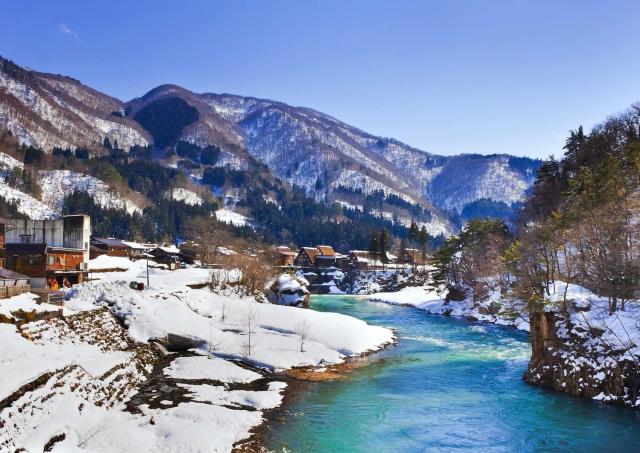 Shogawa River, Ogimachi Village 