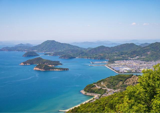 The coast of the Seto Inland Sea