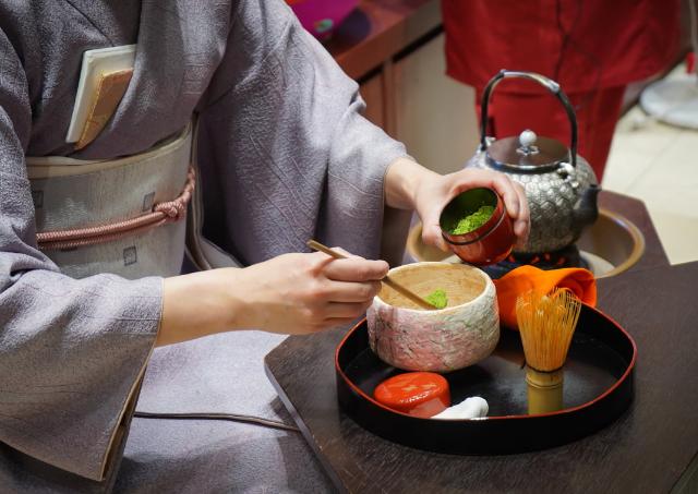 Japanese Matcha tea ceremony